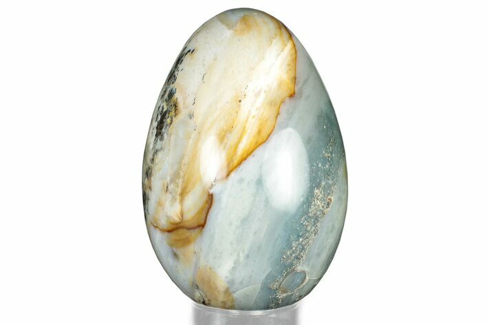 Polished Colorful Jasper Egg - Madagascar #323079